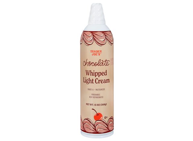 Trader Joe's Chocolate Whipped Light Cream