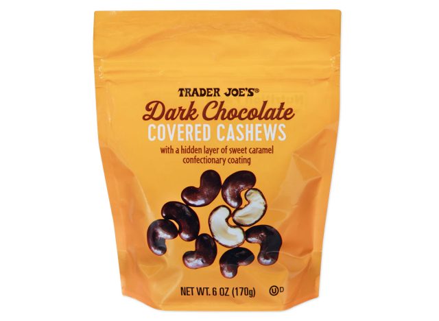 Trader Joe's Dark Chocolate Covered Cashews