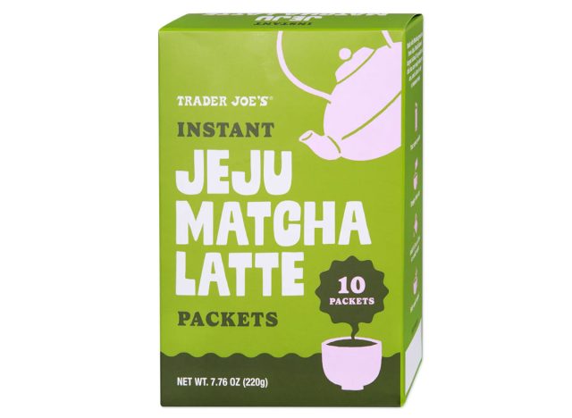 Trader Joe's Instant Jeju Matcha Latte Packets
