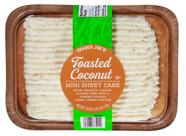 Trader Joe's Toasted Coconut Cake