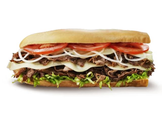 Cousins Subs Double Cheese Steak 