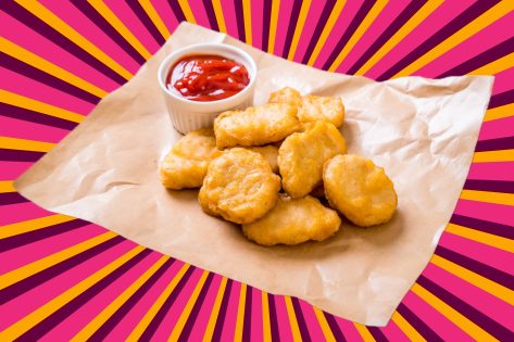 6 Chain Chicken Nuggets With Real Chicken