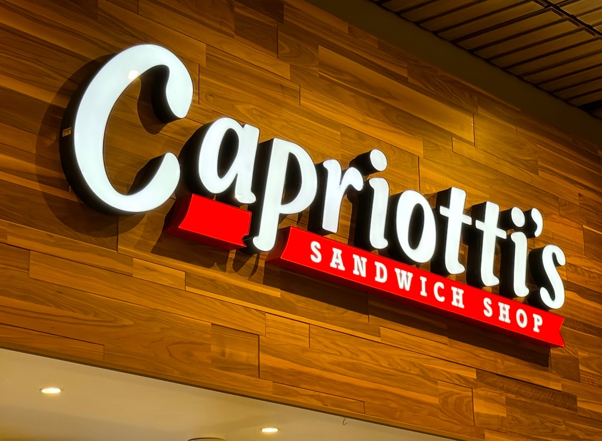 Las,Vegas,nevada,usa june,17th,2024:capriotti’s,Sandwich,Shop,Sign,Brand,Logo.