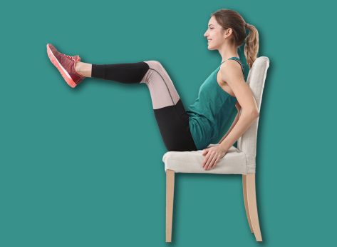 5 Chair Moves to Flatten Lower Belly After 60