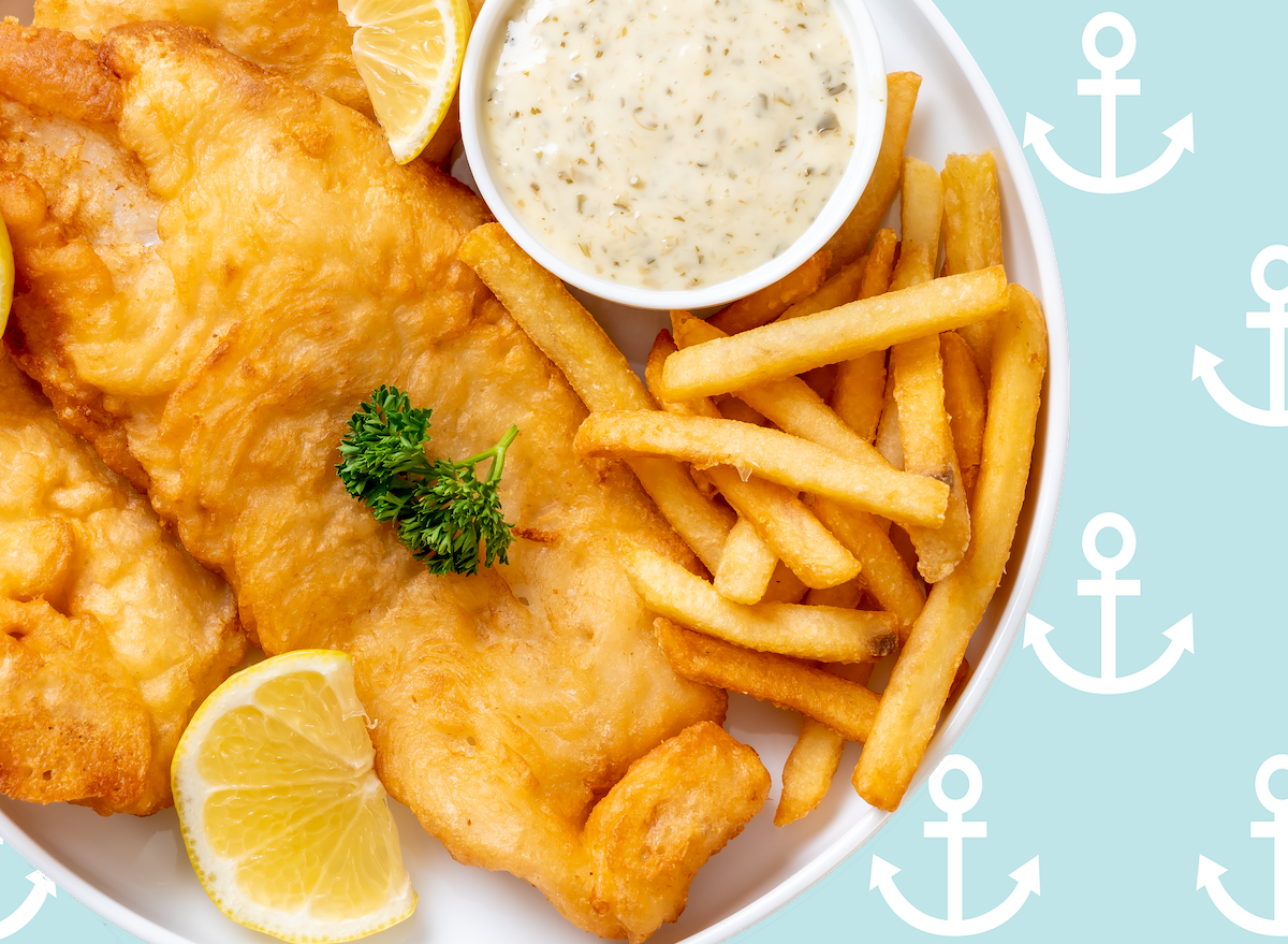 Best chain restaurant battered cod tartar sauce