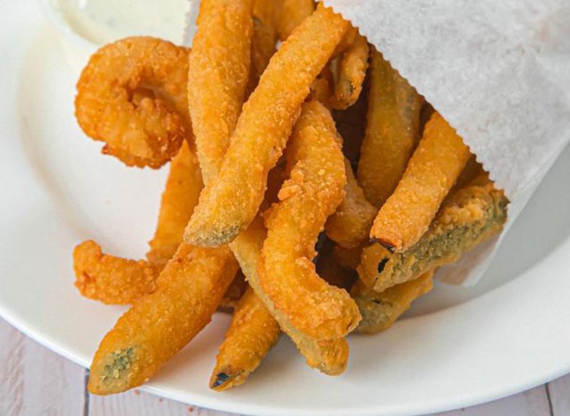 Astro Burger Zucchini Fries 