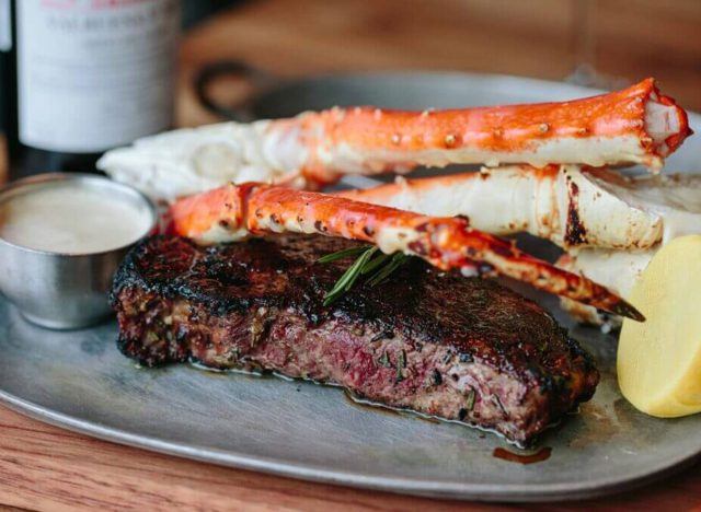 Black & Blue Steak and Crab