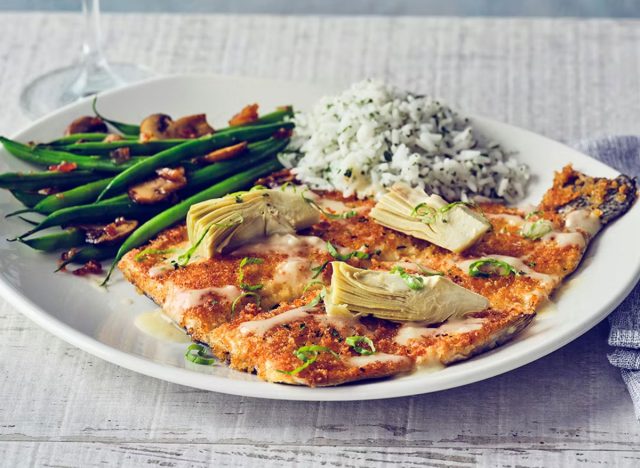 Bonefish Grill Parmesan-Crusted Rainbow Trout