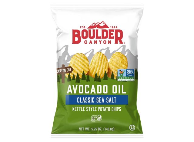 Boulder Canyon Avocado Oil Kettle Cooked Sea Salt Potato Chips