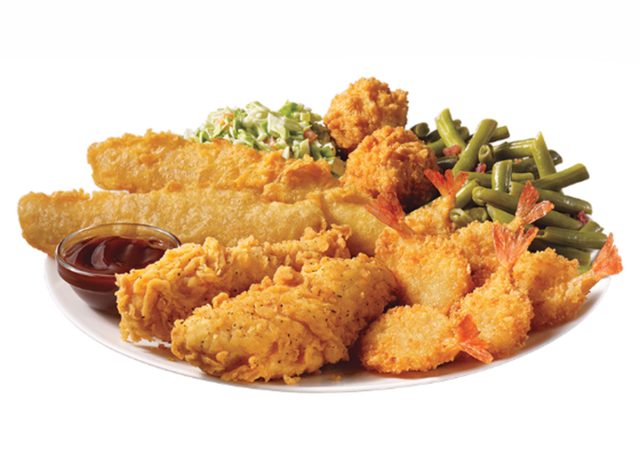 Captain D's Supreme Sampler Platter