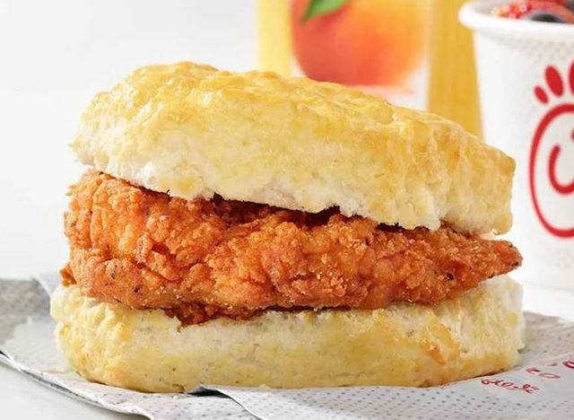 Chick-fil-A Spicy Chicken Biscuit