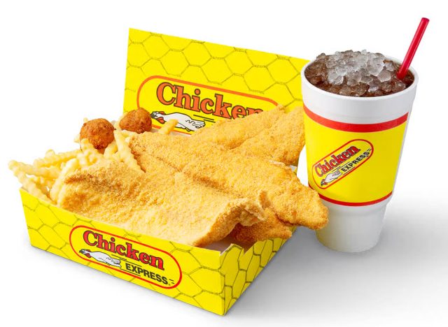 Chicken Express 3 Piece Fish Combo