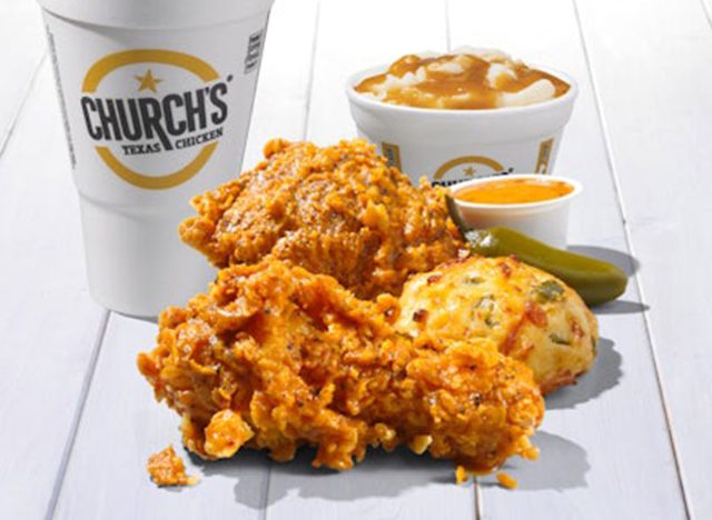 Church's Texas Chicken Spicy Leg & Thigh