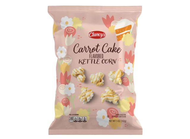 Clancy's Carrot Cake Flavored Kettle Corn, 5 oz