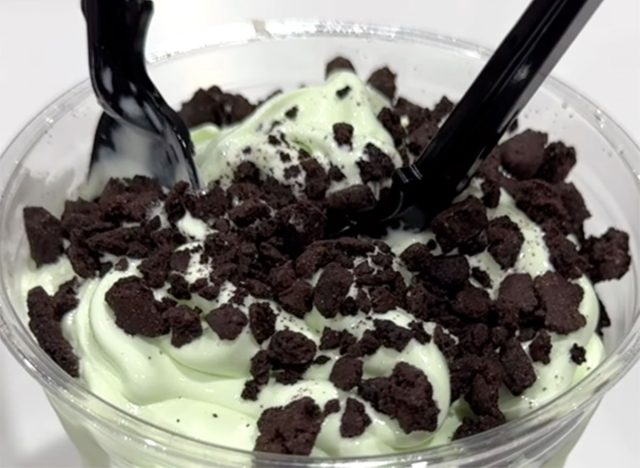 Costco Double Chocolate Mint Sundae