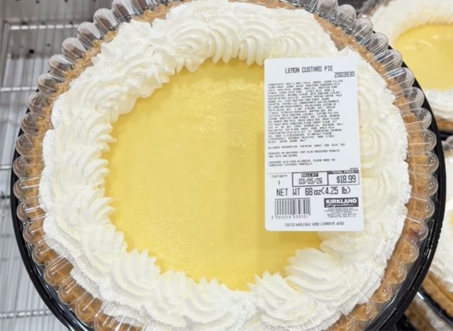 Costco Lemon Custard Pie