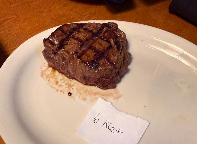 Texas Roadhouse Dallas Filet