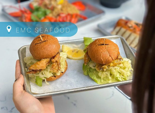 EMC Seafood & Raw Bar Soft Shell Crab Sliders