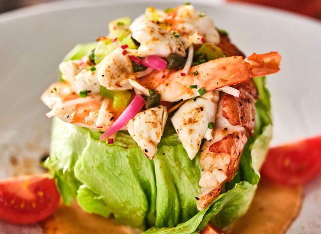 Fleming's Prime Steakhouse & Wine Bar Shellfish Louie Salad