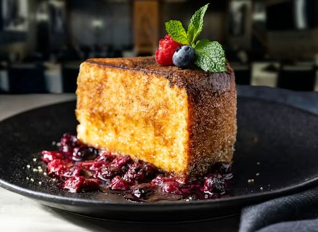 Fogo de Chão Cheesecake Brulee