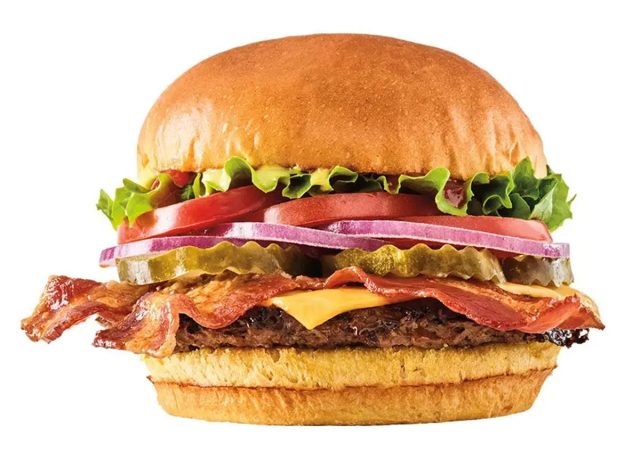 Jollibee Bacon Angus Deluxe Burger