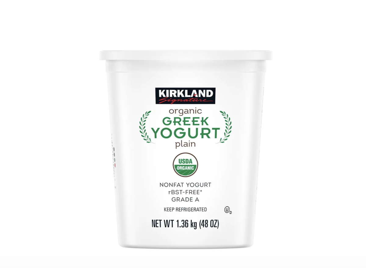 Kirkland Organic Greek Yogurt