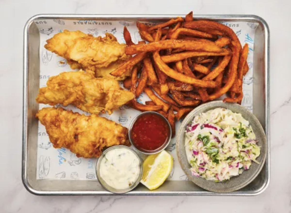 Best chain restaurants fried fish chips Pacific Catch