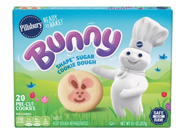 Pillsbury Ready to Bake Bunny Shaped Cookie Dough, 20 count