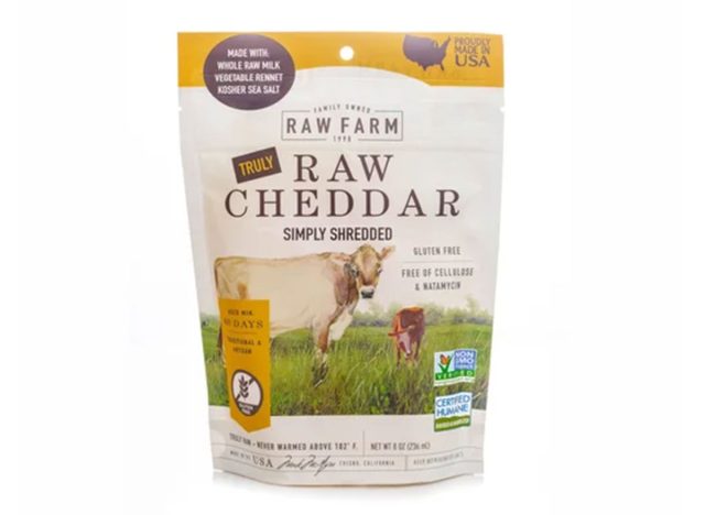 Raw Farm Shredded Cheddar