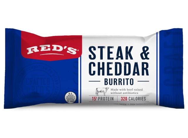 Red's Steak & Cheddar Burrito