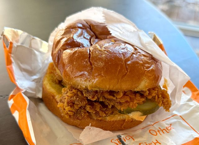 Popeyes Chicken Sandwich Spicy
