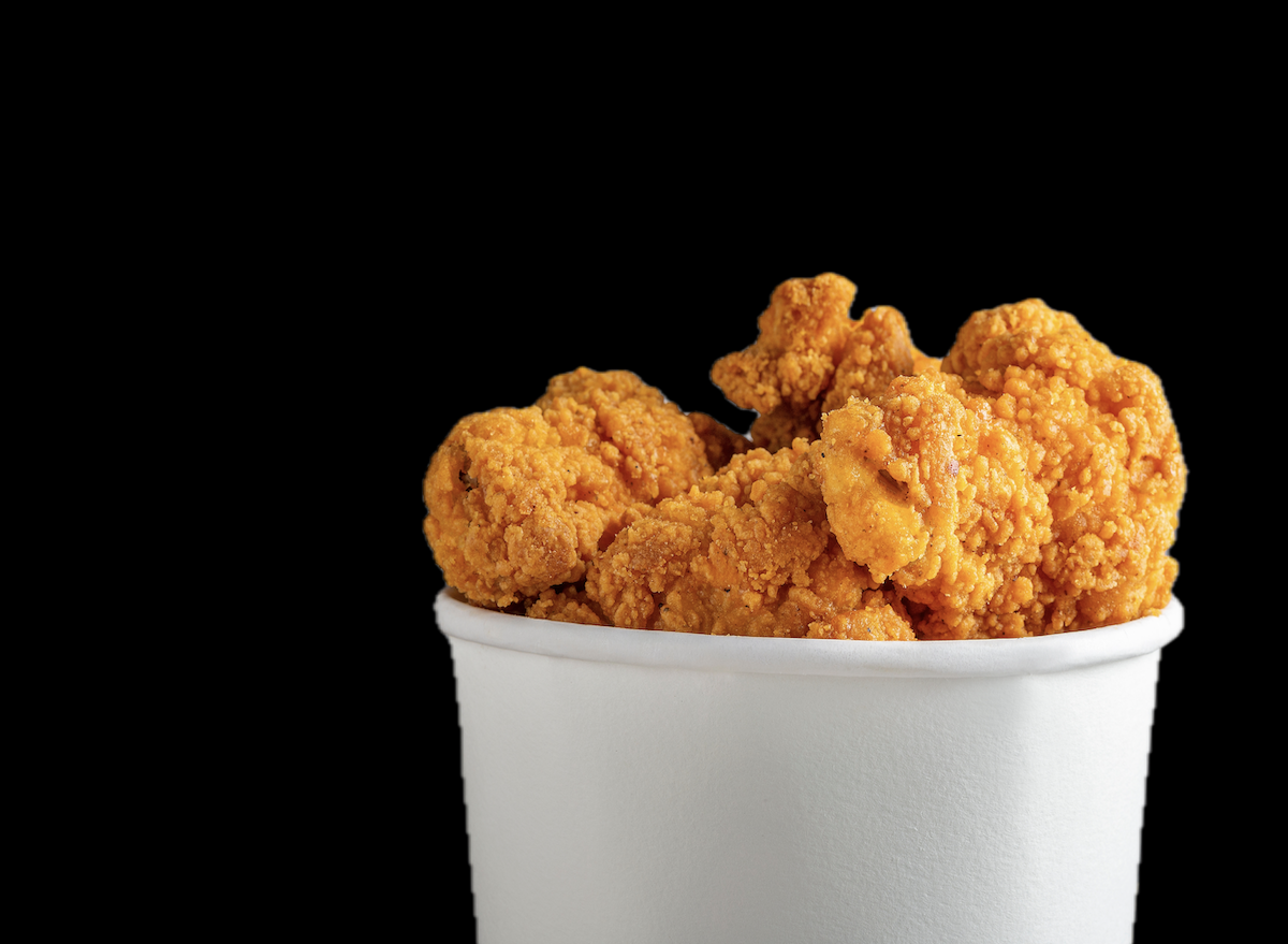 The #1 Unhealthiest Fast Food Fried Chicken You Can Order Right Now