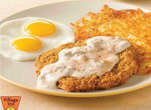 Village Inn Half Pound Platter