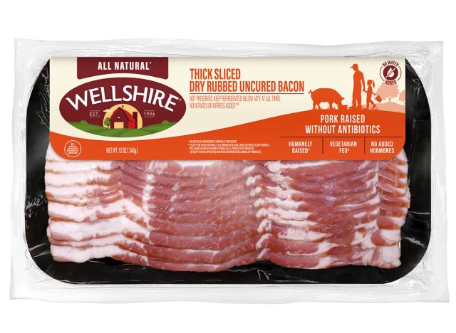 Wellshire Thick-Sliced Dry-Rubbed Uncured Bacon