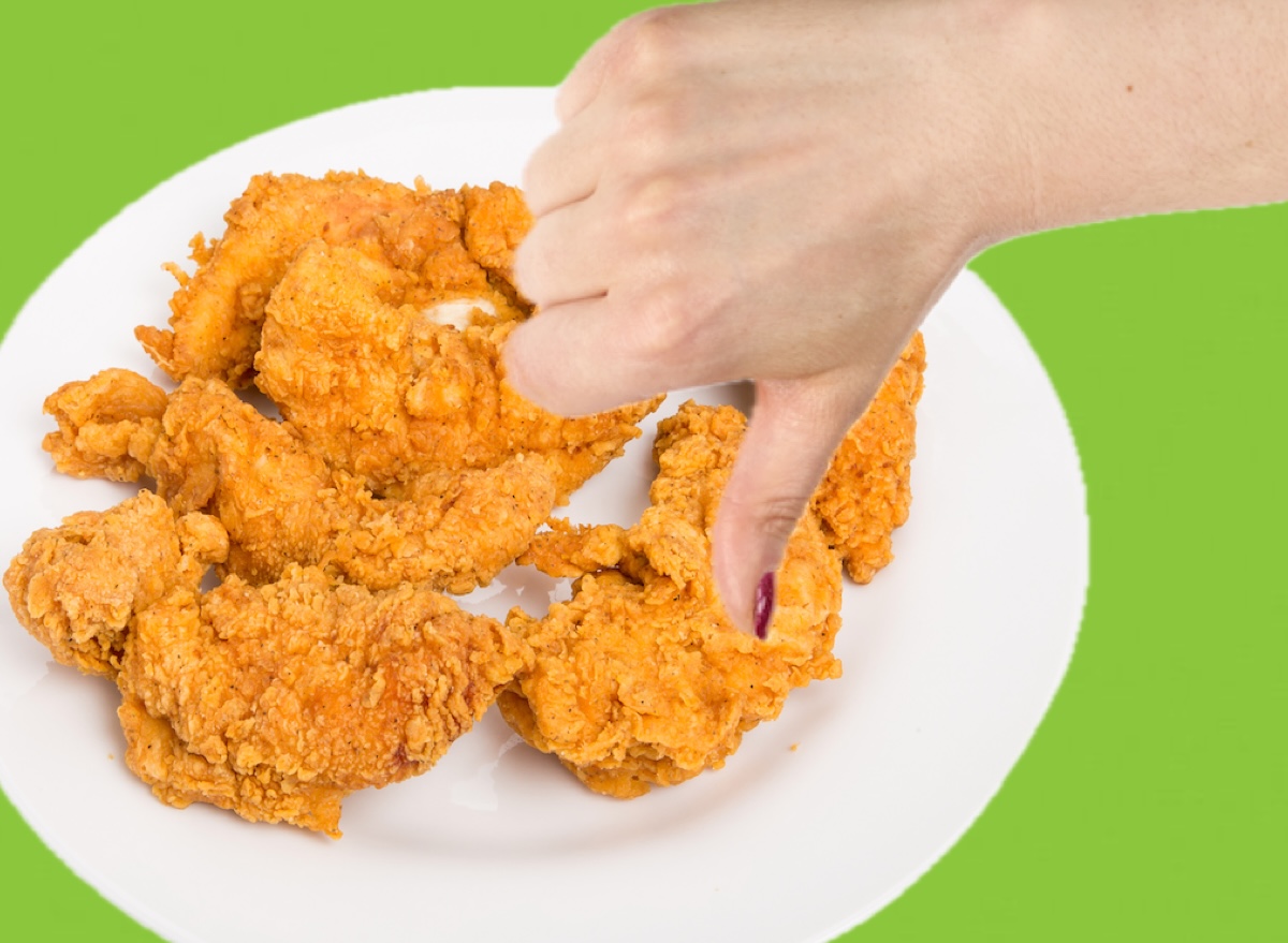 The #1 Unhealthiest Fast Food Chicken Tenders You Can Order Right Now