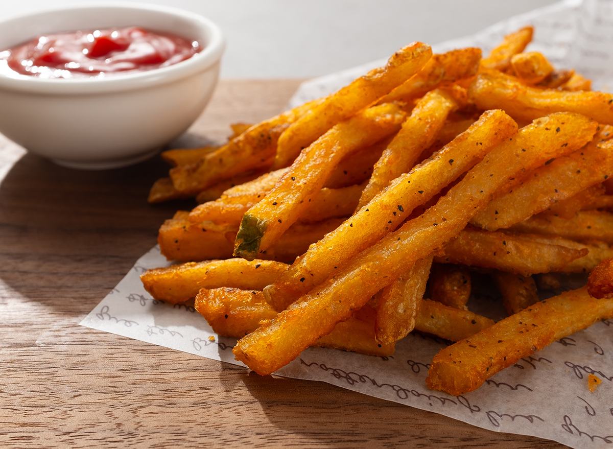 French Fries with Cajun Seasoning