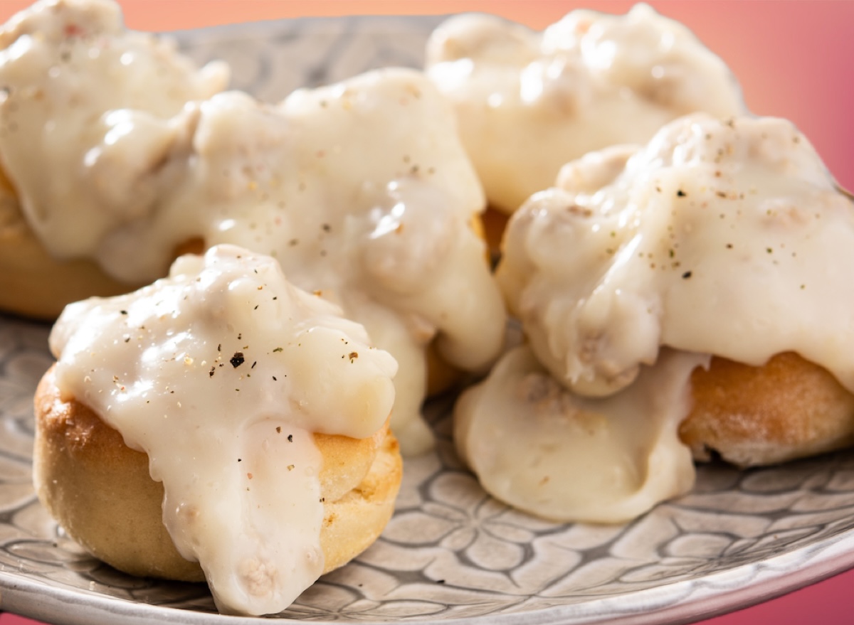 Best sausage biscuits gravy chain restaurants
