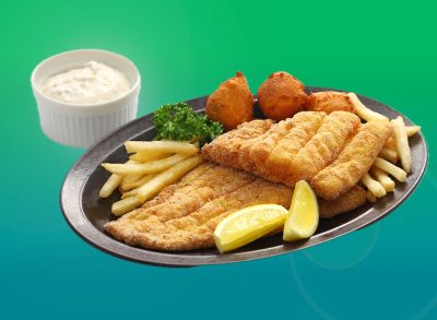 7 Chain Restaurant Seafood and Hush Puppy Baskets Diners Swear By