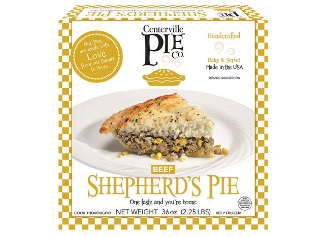 Centerville Frozen Shepherd's Pie 36 oz. Carton, Ready to Bake