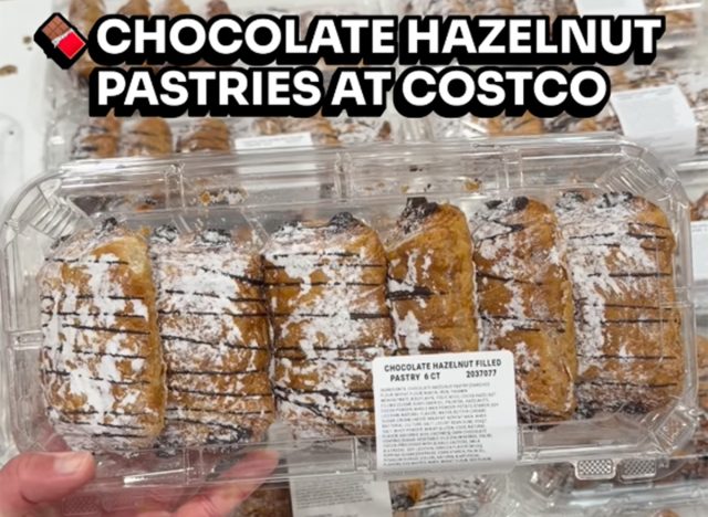 Chocolate Hazelnut Filled Pastries