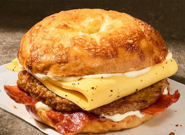 Farmhouse Duo Asiago Bagel Stack