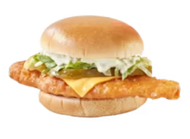 Freddy's Deluxe Crispy Fish Sandwich