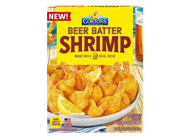 Gorton's Beer Battered Tail-On 100% Whole Frozen Shrimp