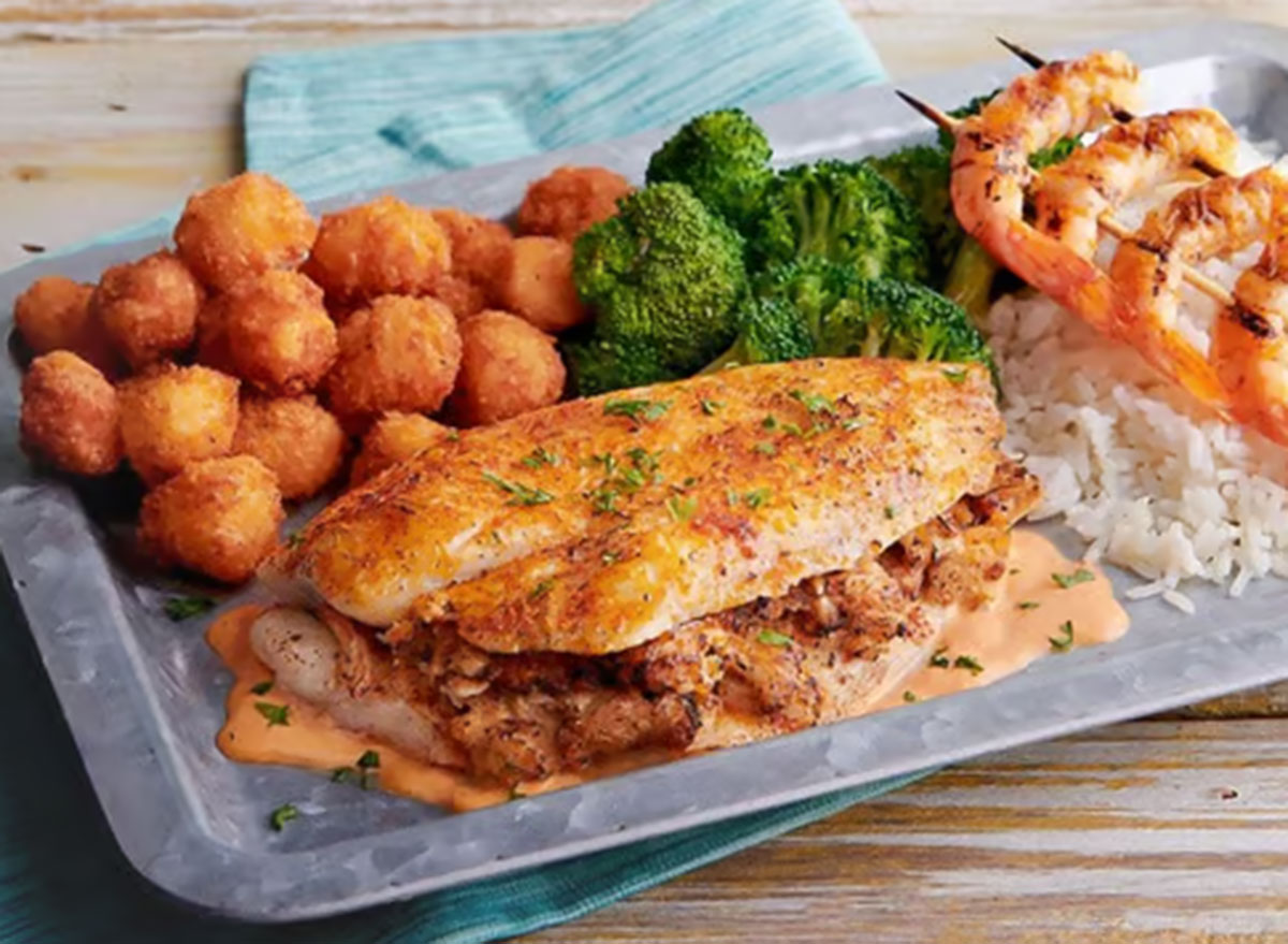 Joe's Crab Shack Stuffed Flounder