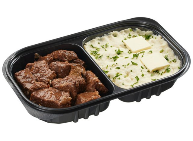 Kirkland Signature Braised Beef with Yukon Mashed Potatoes