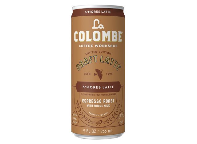 La Colombe Draft Latte Espresso Roast With Whole Milk, S'mores Latte