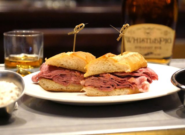 Lawry's The Prime Rib Prime Rib Sandwich