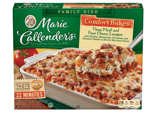 Marie Callender's Family Size Three Meat and Four Cheese Lasagna