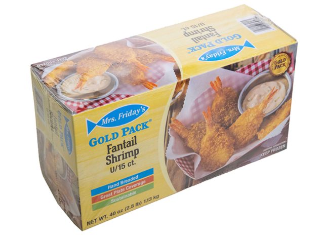 Mrs. Friday's Gold Pack Fantail Shrimp