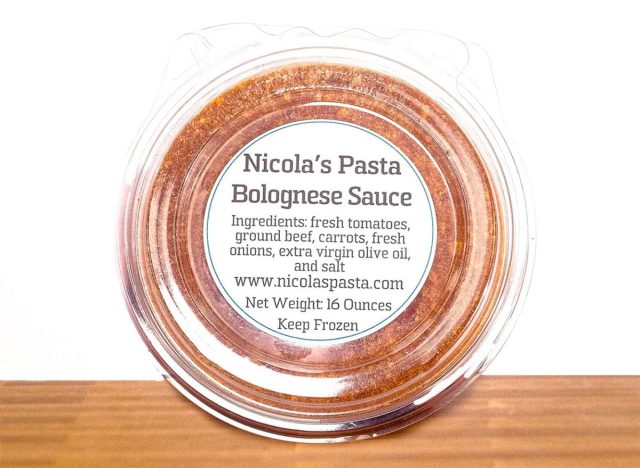 Nicola's Marketplace Bolognese Sauce